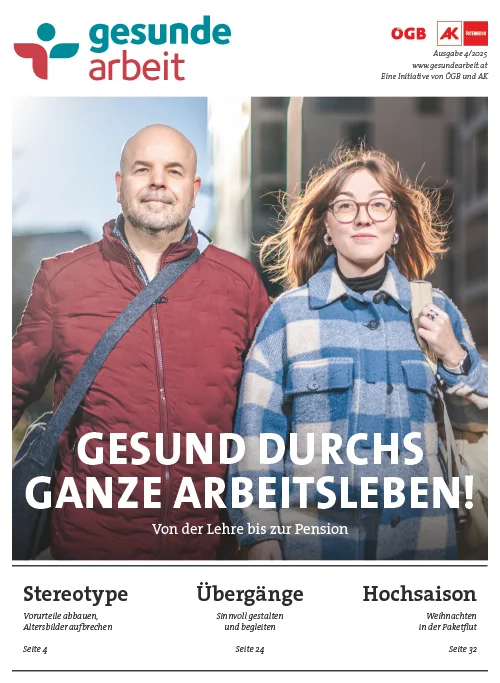 Magazin Gesunde Arbeit Stamm-Ausgabe 4/2025